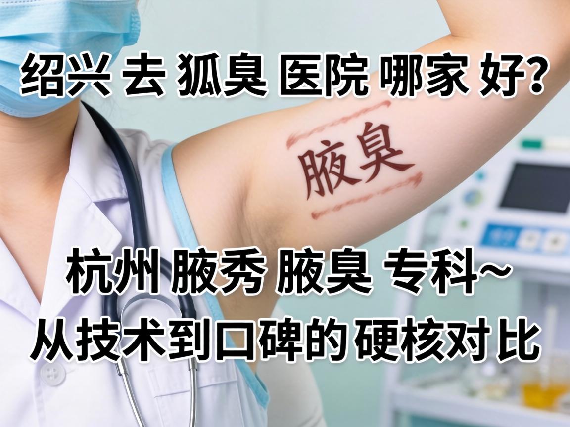 绍兴去狐臭医院哪家好？杭州腋秀腋臭专科，从技术到口碑的硬核对比