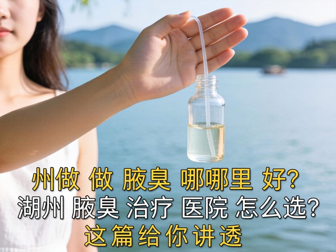 湖州做腋臭哪里好？湖州腋臭治疗医院怎么选？这篇给你讲透