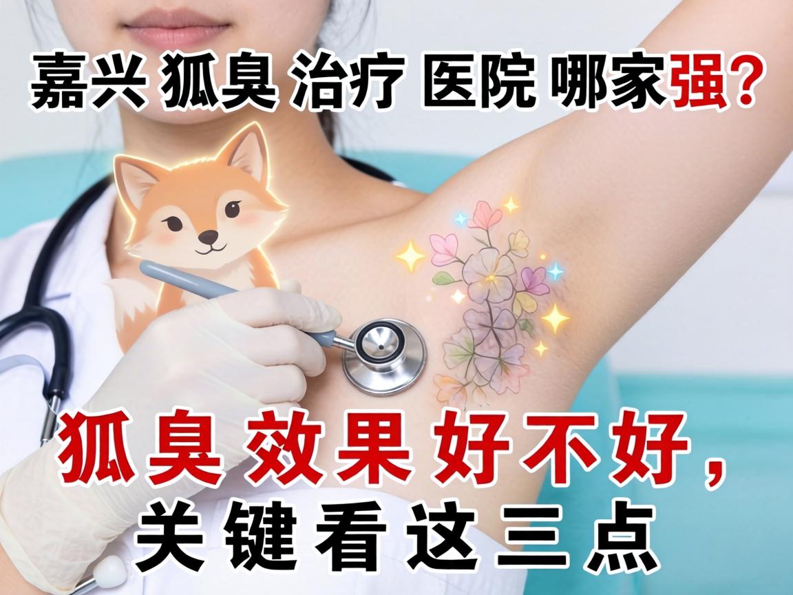 嘉兴狐臭治疗医院哪家强?狐臭效果好不好,关键看这三点 嘉兴狐臭治疗医院哪家强?狐臭效果好不好,关键看这三点