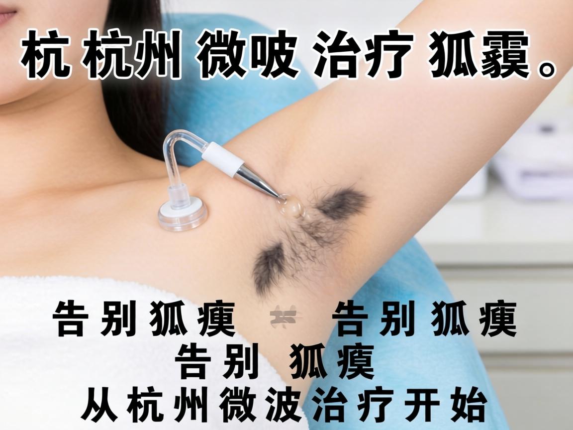 杭州微波治疗狐臭，告别狐臭，从杭州微波治疗开始