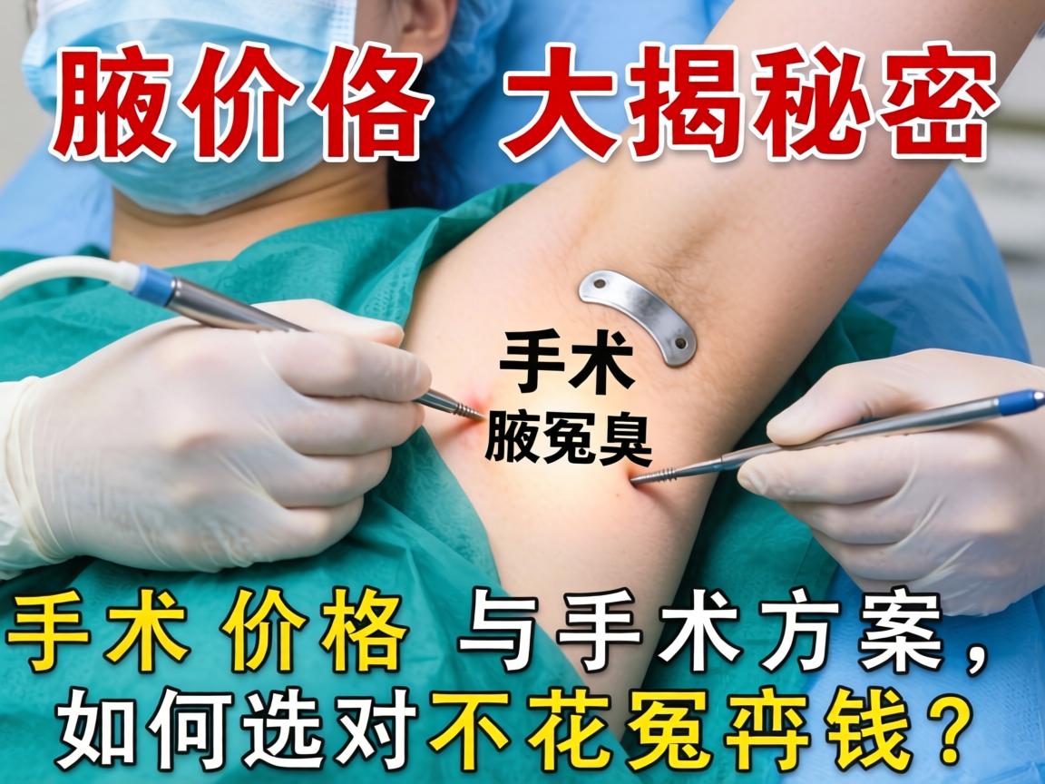 杭州腋臭手术价格大揭秘，手术价格与手术方案，如何选对不花冤枉钱？
