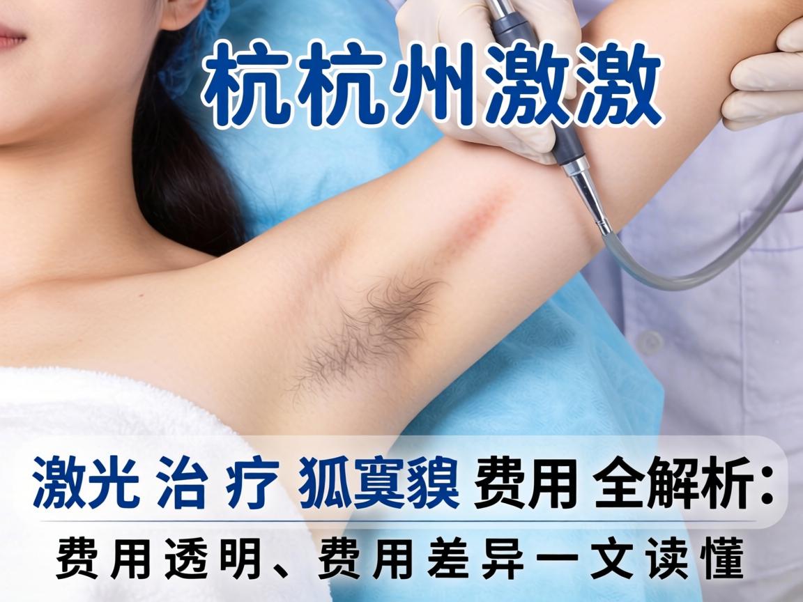 杭州激光治疗狐臭费用全解析，费用透明、费用差异一文读懂