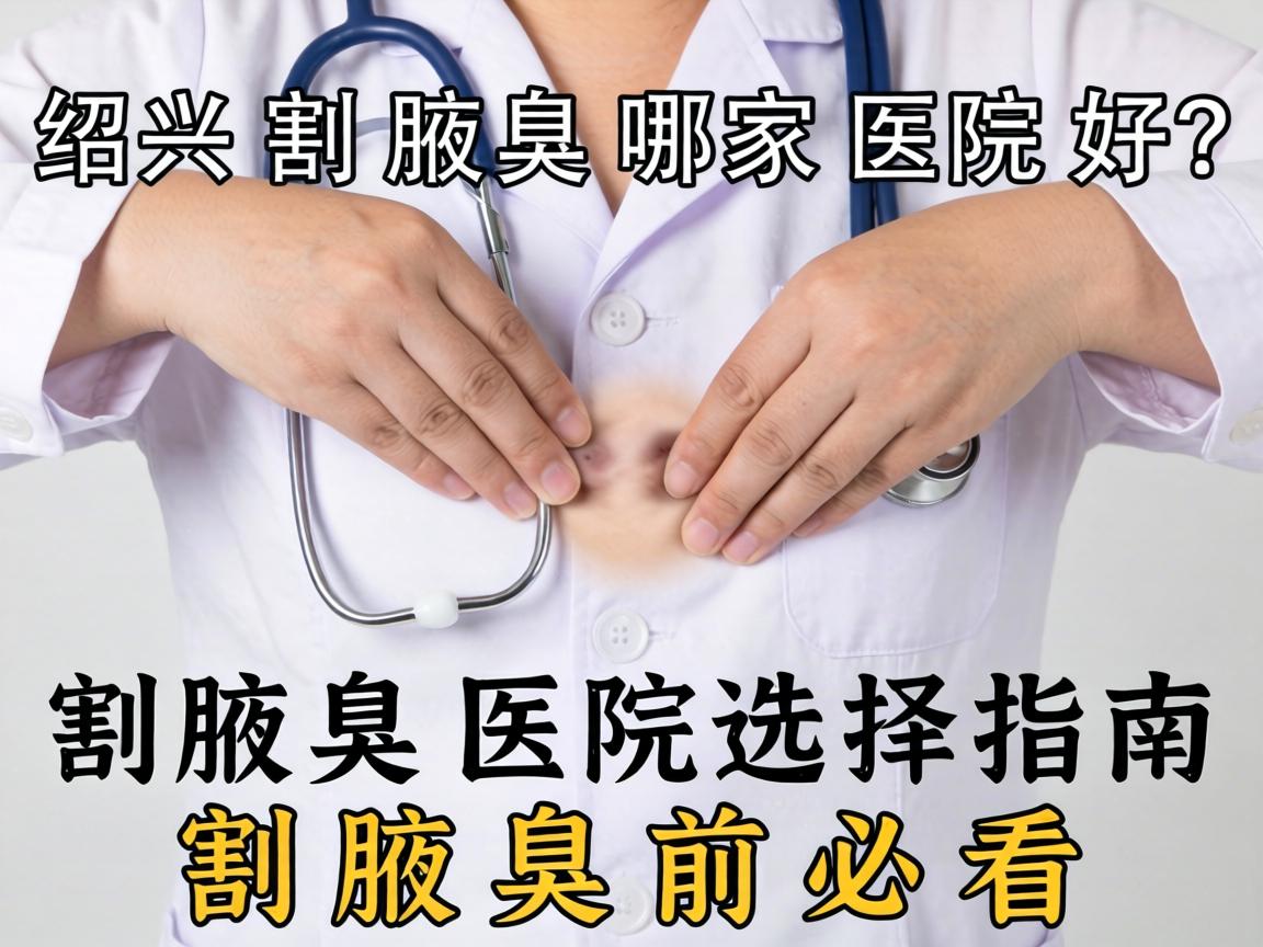 绍兴割腋臭哪家医院好？割腋臭医院选择指南，割腋臭前必看