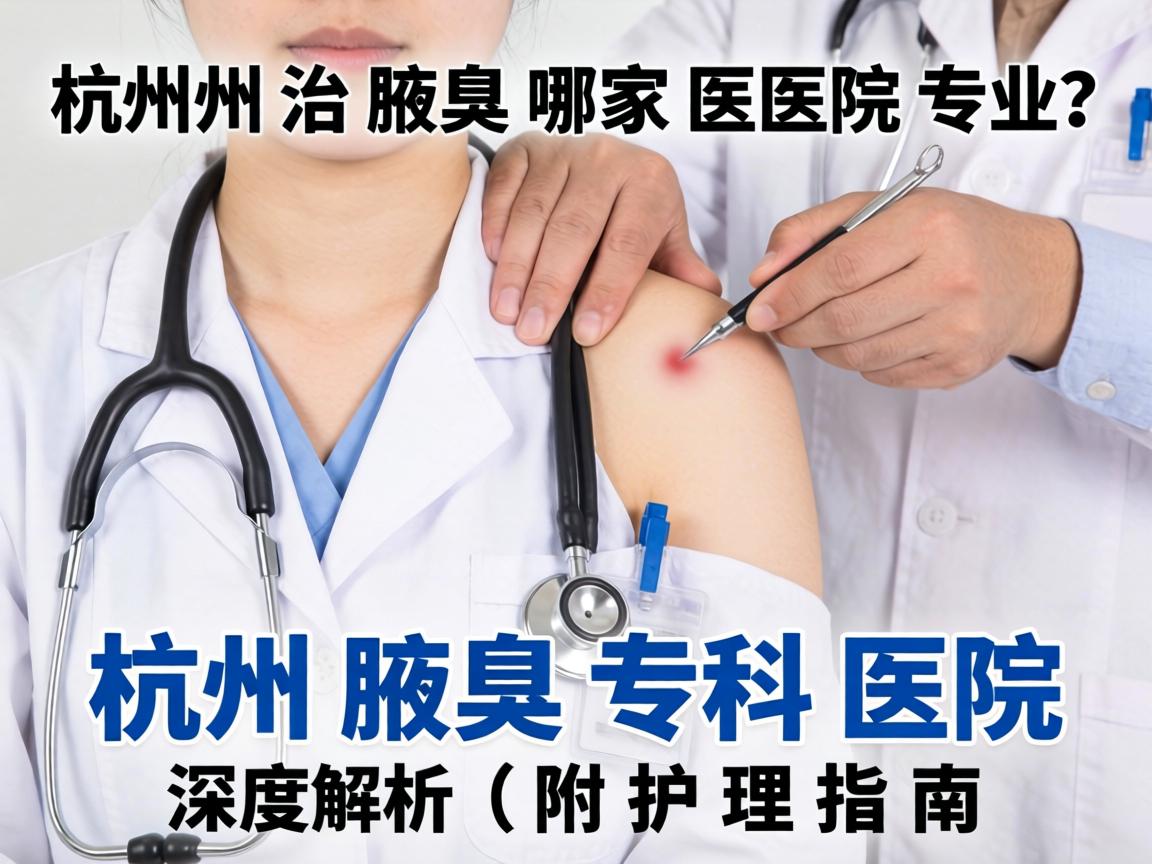 杭州治腋臭哪家医院专业？杭州腋臭专科医院深度解析（附护理指南）