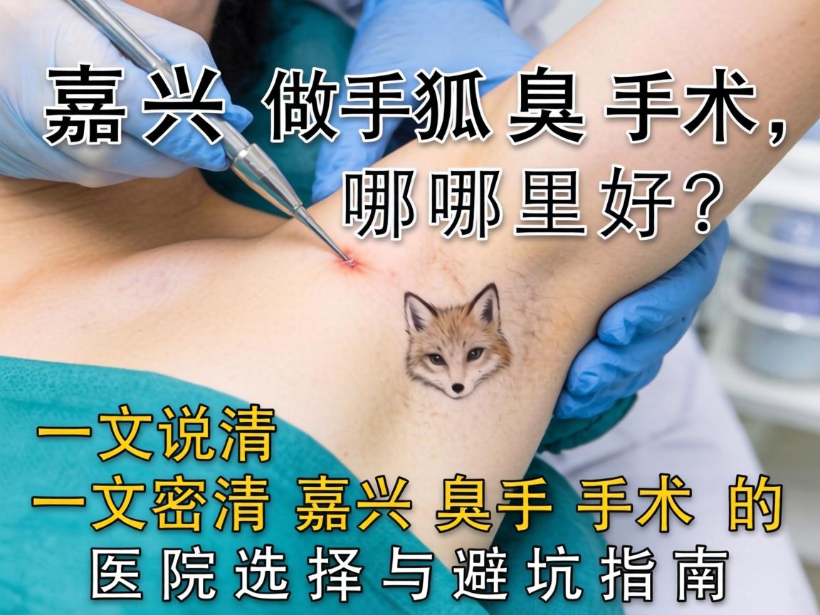 嘉兴做狐臭手术哪里好？一文说清嘉兴狐臭手术的医院选择与避坑指南