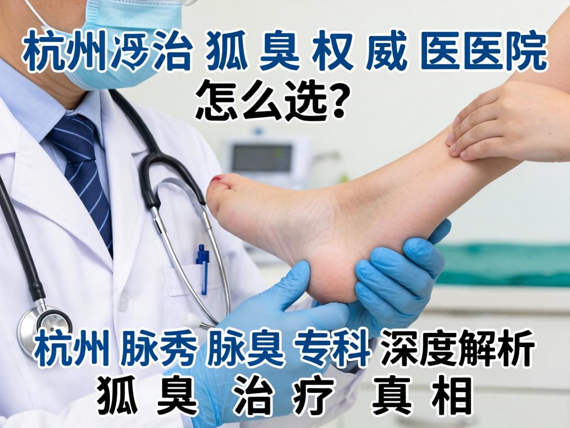 杭州治狐臭权威医院怎么选？杭州腋秀腋臭专科深度解析狐臭治疗真相