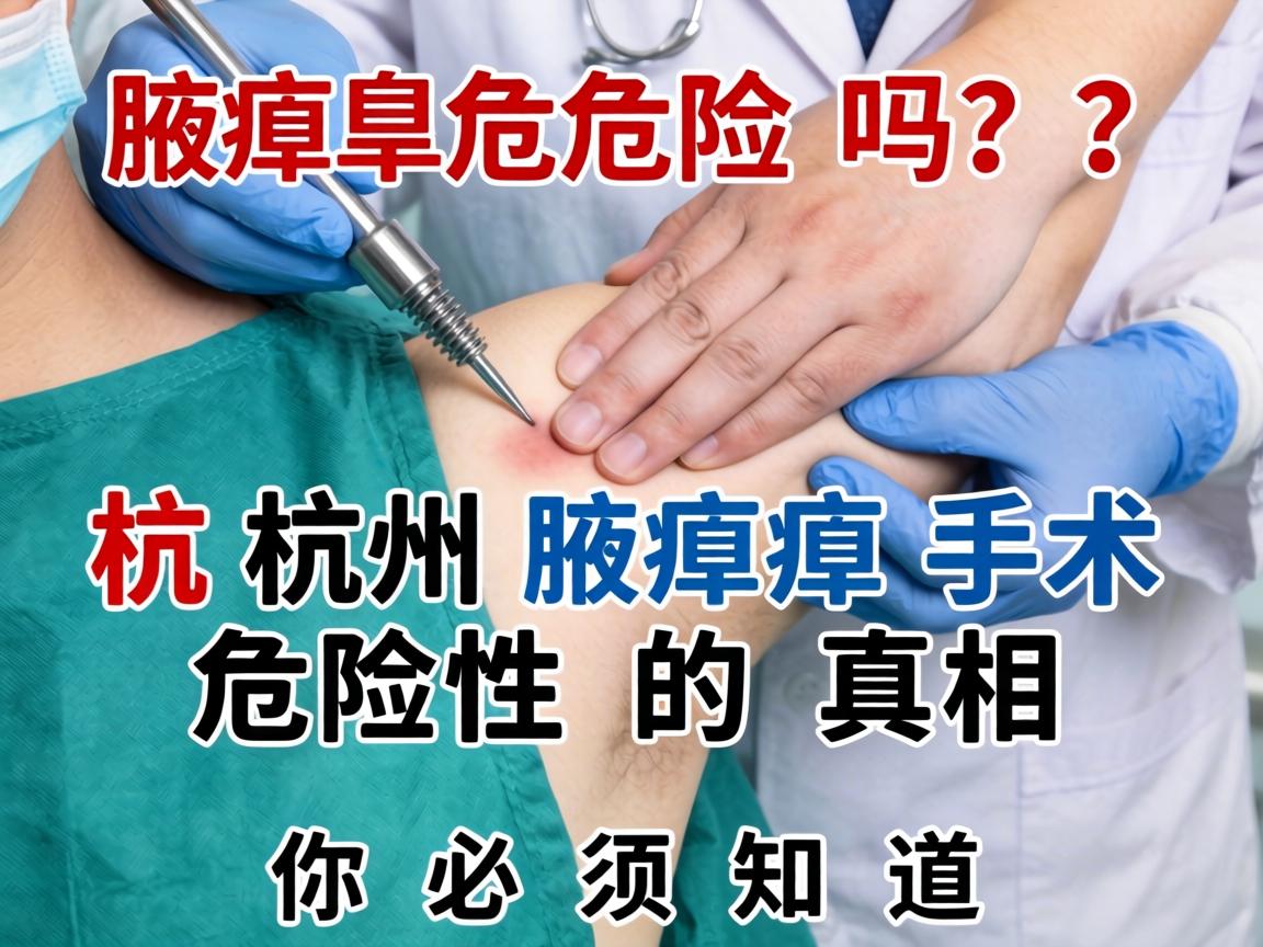 腋臭手术危险吗？杭州腋臭手术危险性的真相你必须知道