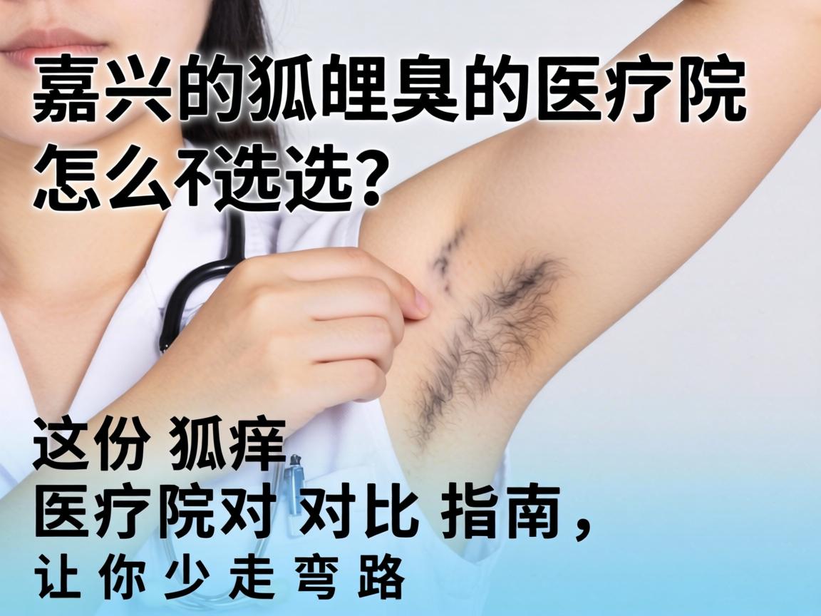 嘉兴狐臭医院怎么选？这份狐臭医院对比指南，让你少走弯路
