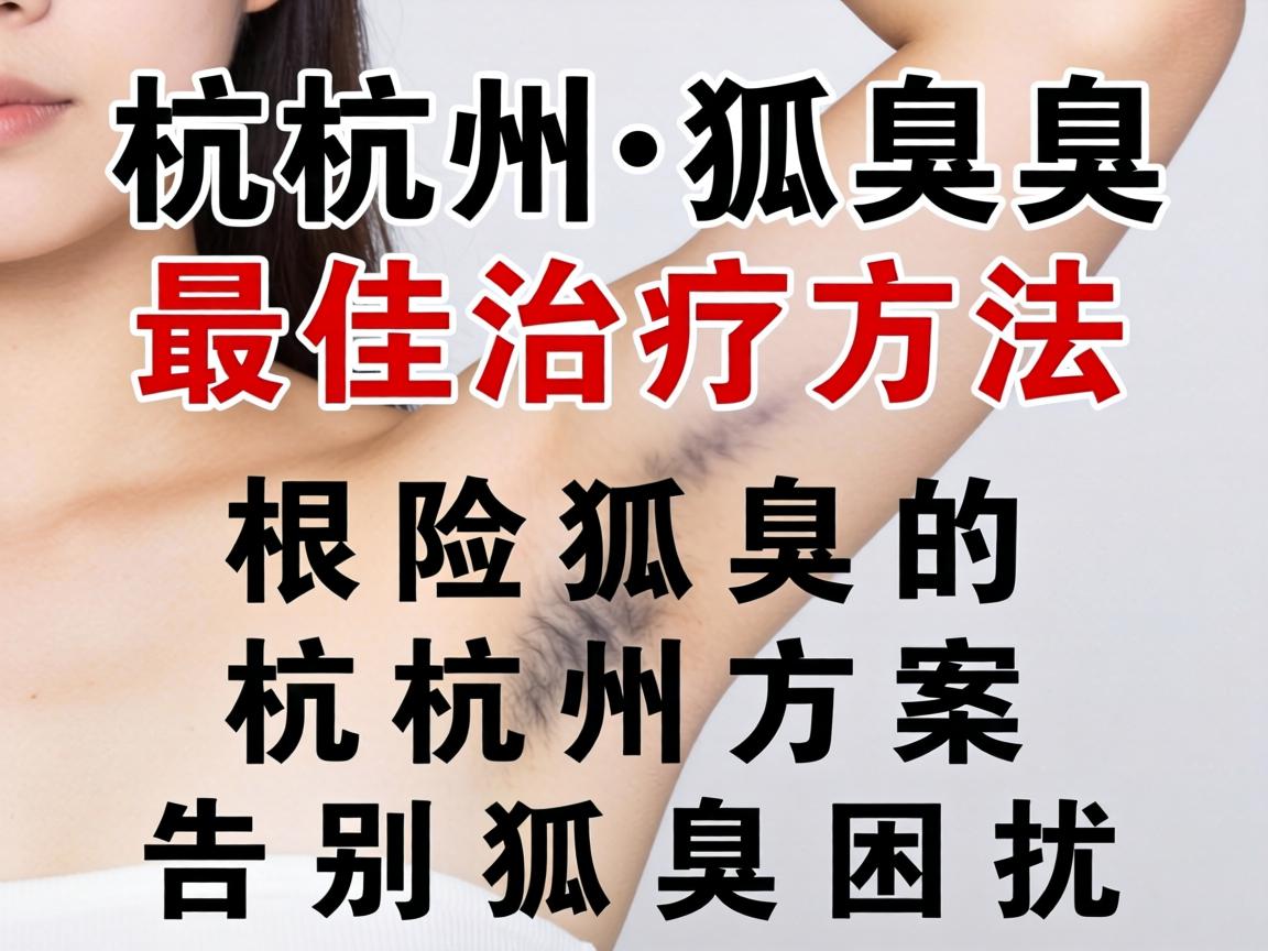 杭州狐臭最佳治疗方法，根治狐臭的杭州方案，告别狐臭困扰
