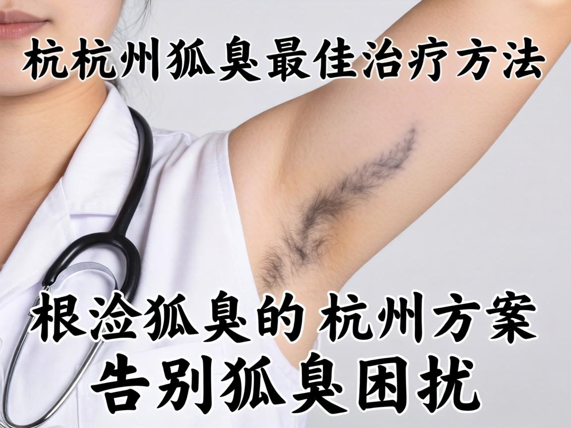 杭州狐臭最佳治疗方法，根治狐臭的杭州方案，告别狐臭困扰