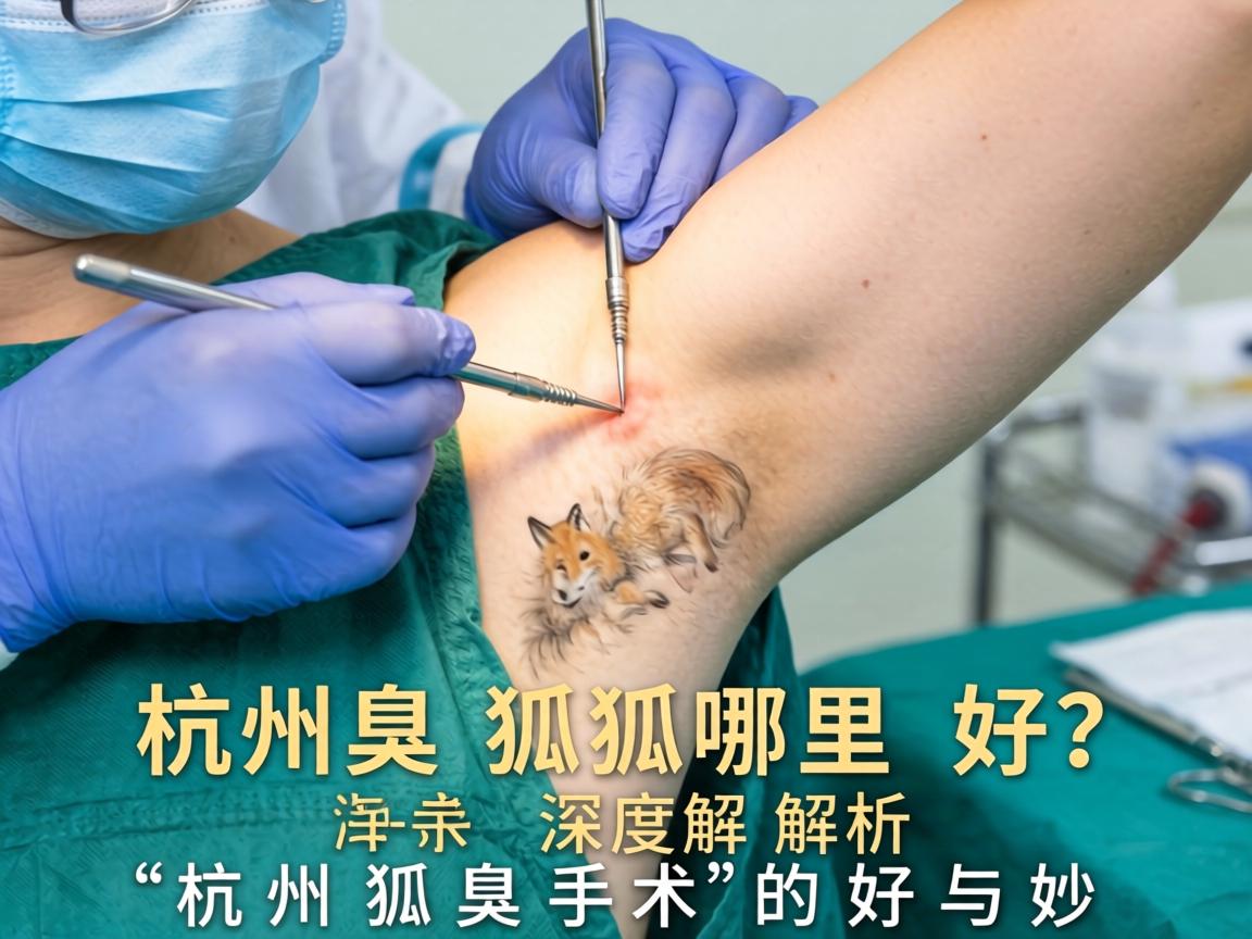 杭州狐臭手术哪里好？深度解析杭州狐臭手术的好与妙