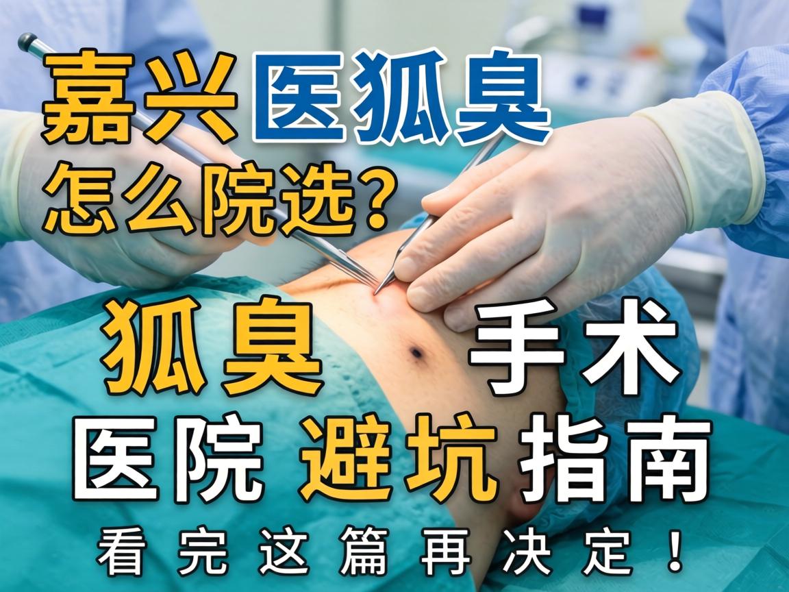 嘉兴狐臭手术医院怎么选?狐臭手术医院避坑指南,看完这篇再决定! 嘉兴狐臭手术医院怎么选?狐臭手术医院避坑指南,看完这篇再决定!