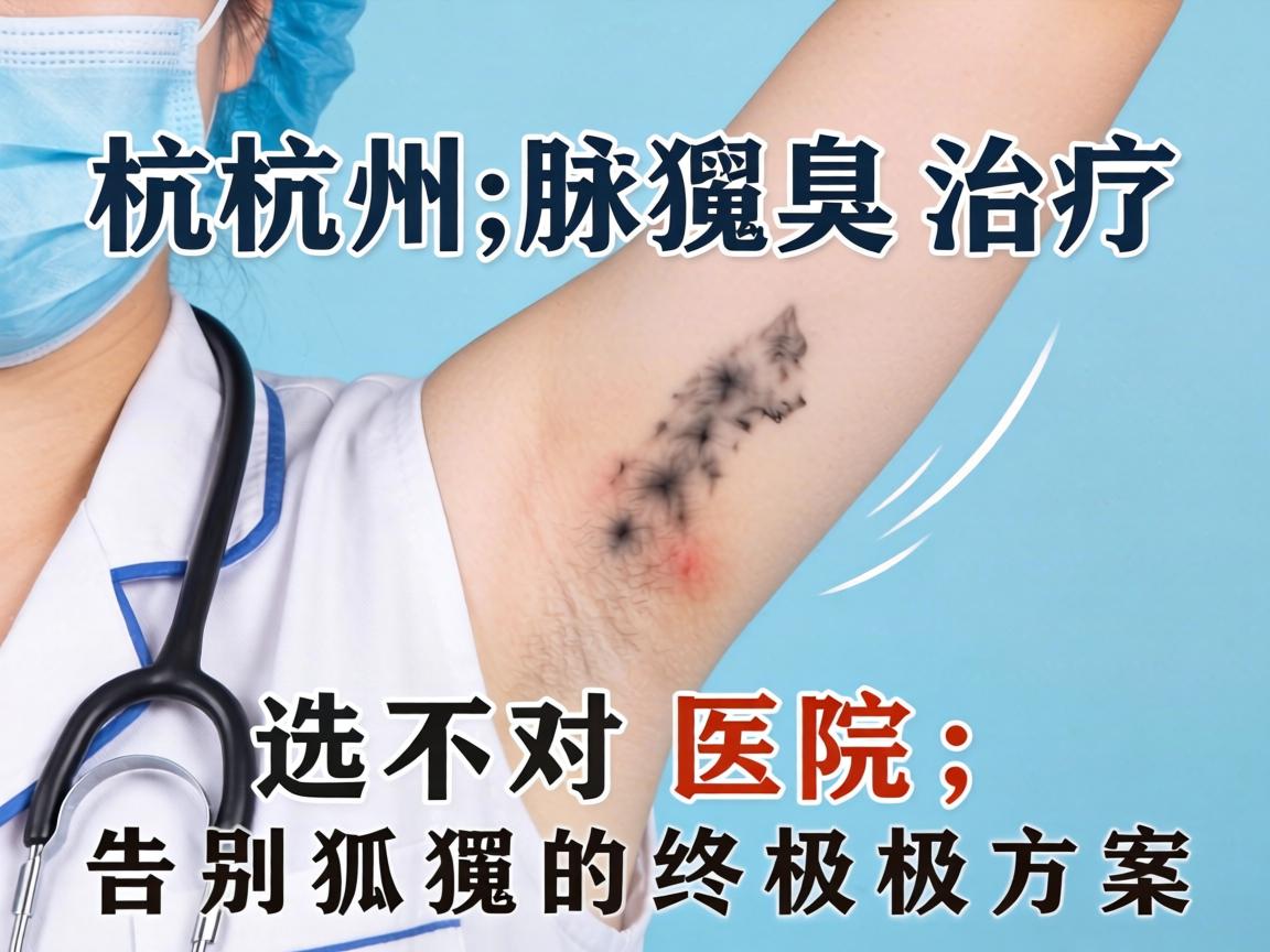 杭州腋臭治疗，选对医院，告别狐臭的终极方案