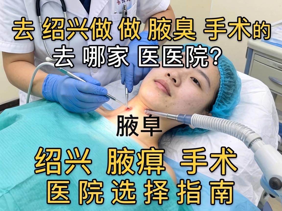 去绍兴做腋臭手术去哪家医院？绍兴腋臭手术医院选择指南