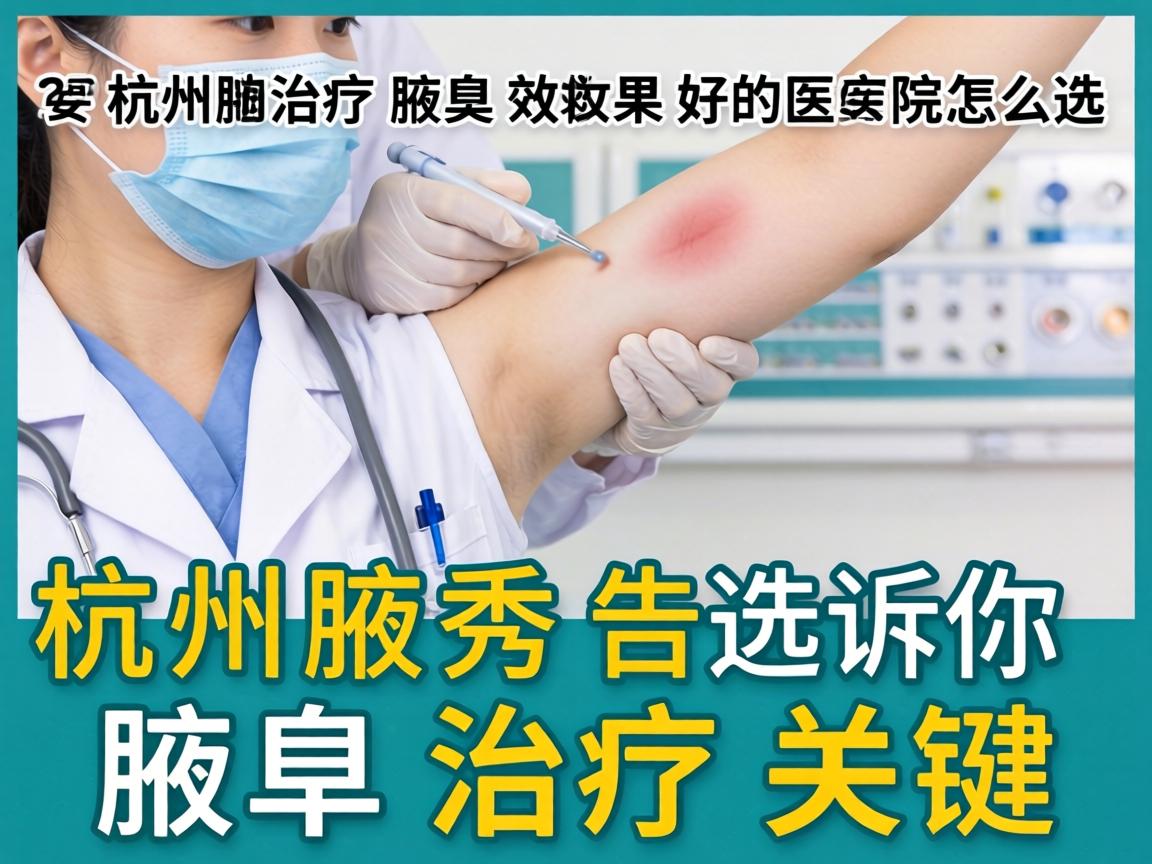 杭州治疗腋臭效果好的医院怎么选?杭州腋秀告诉你腋臭治疗关键 杭州治疗腋臭效果好的医院怎么选?杭州腋秀告诉你腋臭治疗关键