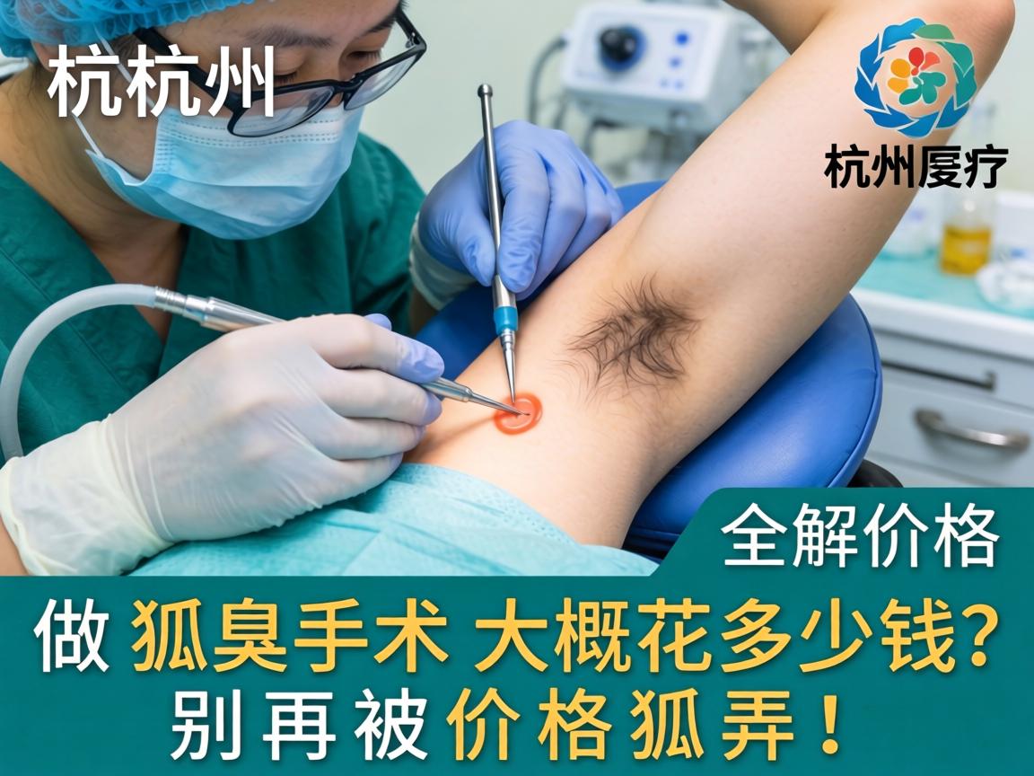 杭州狐臭手术价格全解析，在杭州做狐臭手术大概花多少钱？别再被价格狐弄！