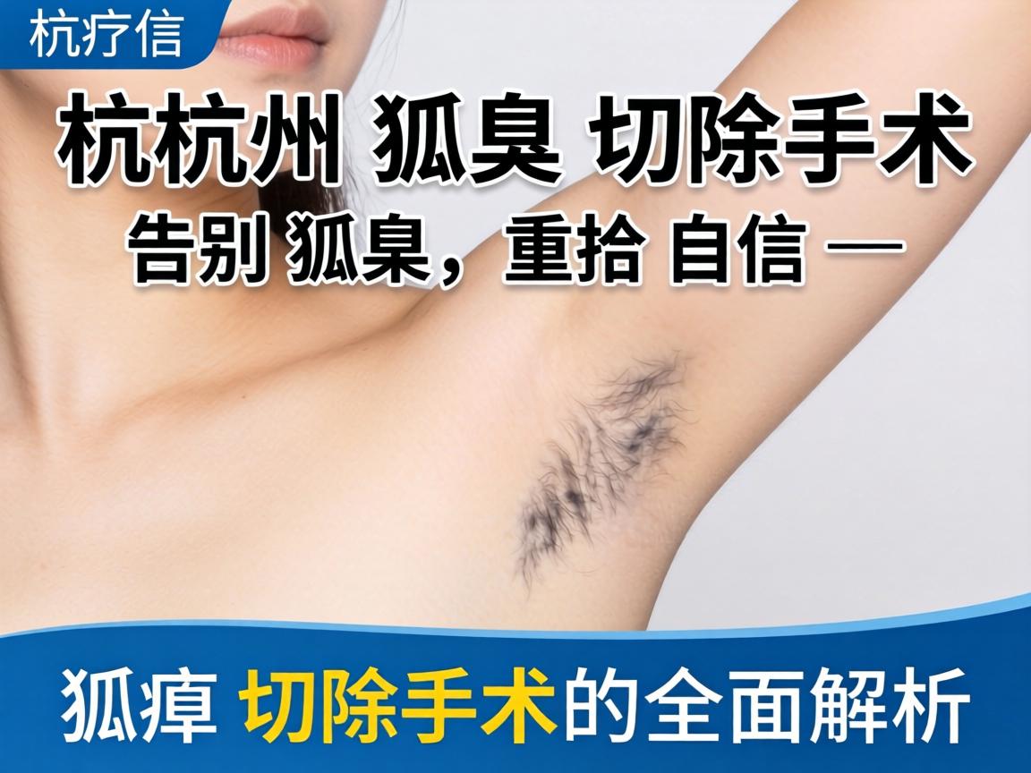 杭州狐臭切除术，告别狐臭，重拾自信—狐臭切除术的全面解析