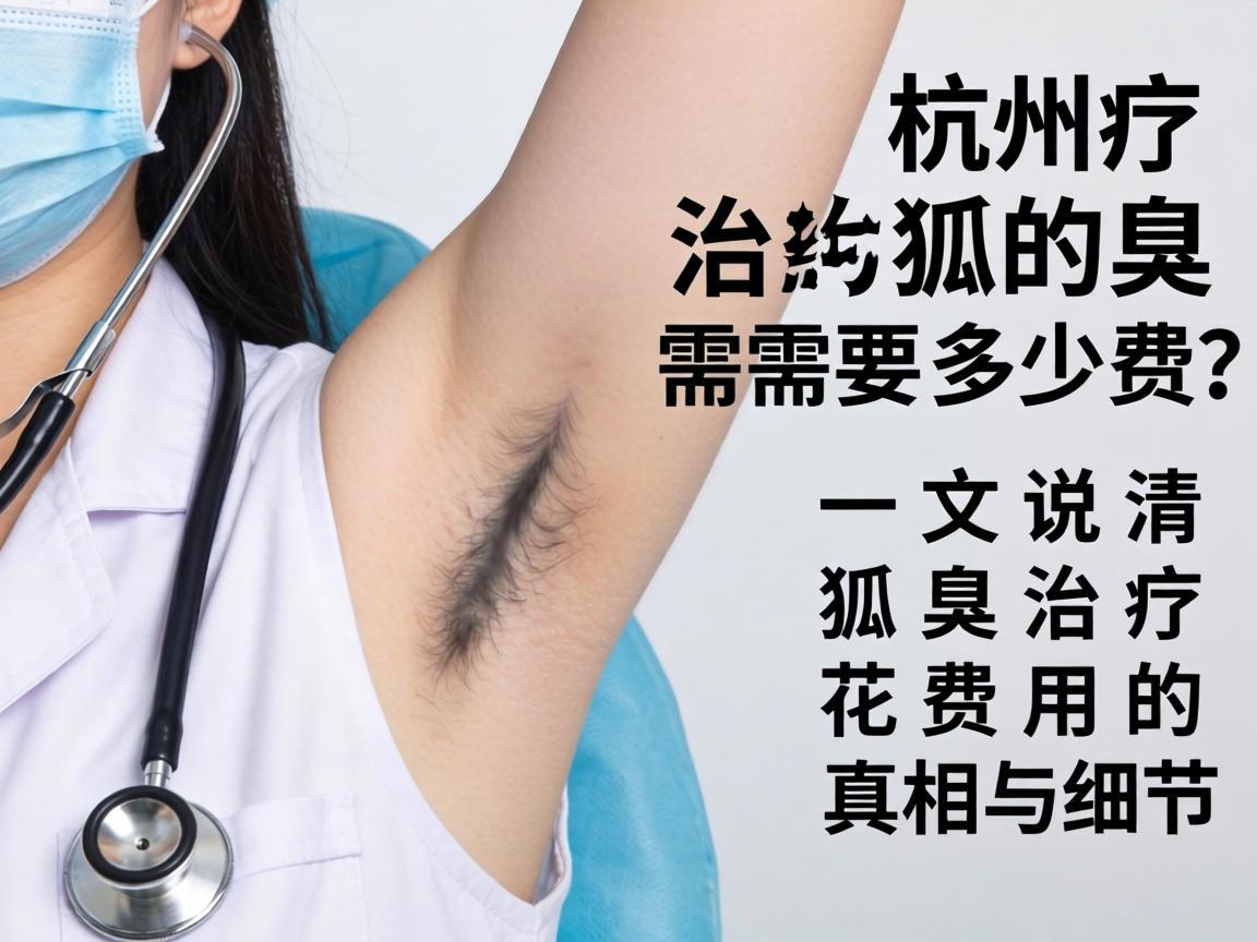 杭州治狐臭需要多少费用？一文说清狐臭治疗花费的真相与细节