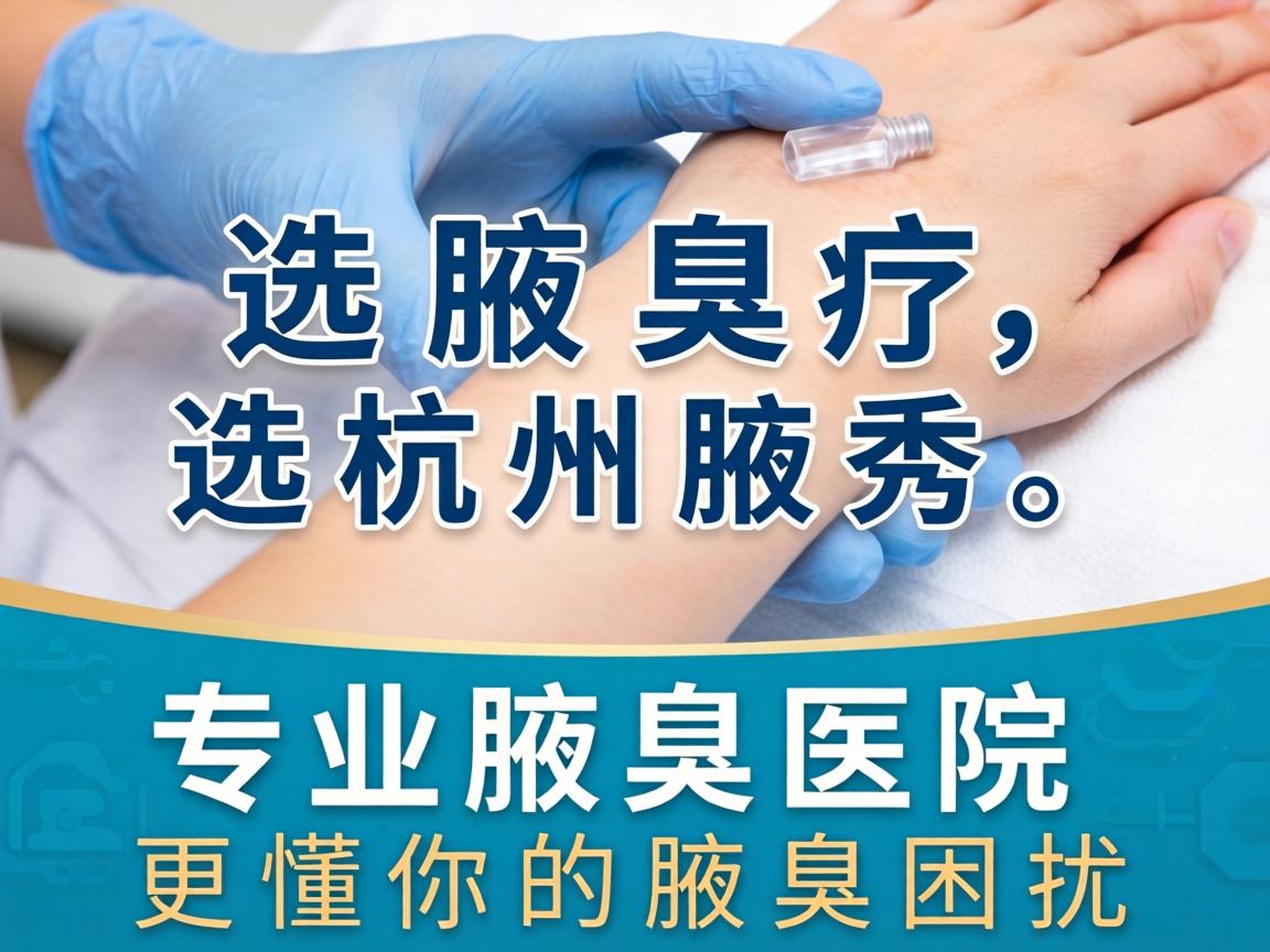 腋臭治疗选杭州腋秀,专业腋臭医院更懂你的腋臭困扰 腋臭治疗选杭州腋秀,专业腋臭医院更懂你的腋臭困扰