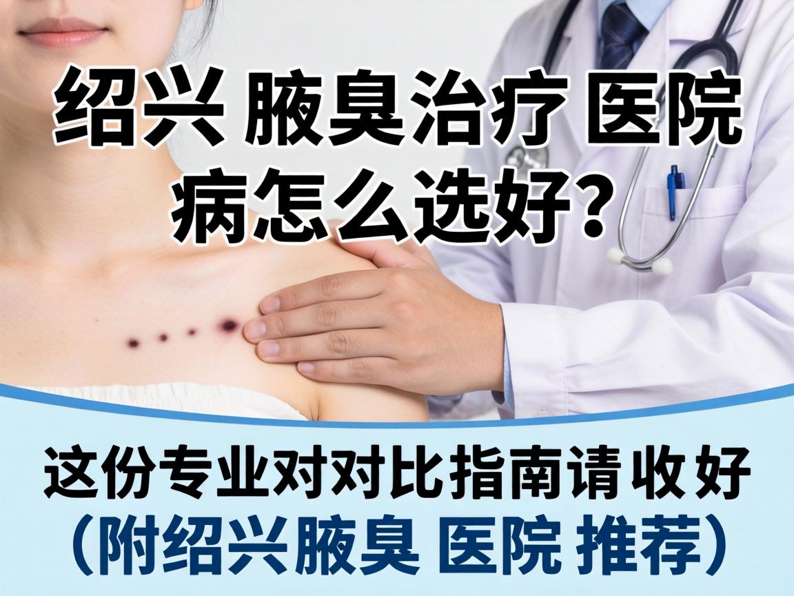 绍兴腋臭治疗医院怎么选？这份专业对比指南请收好（附绍兴腋臭医院推荐）