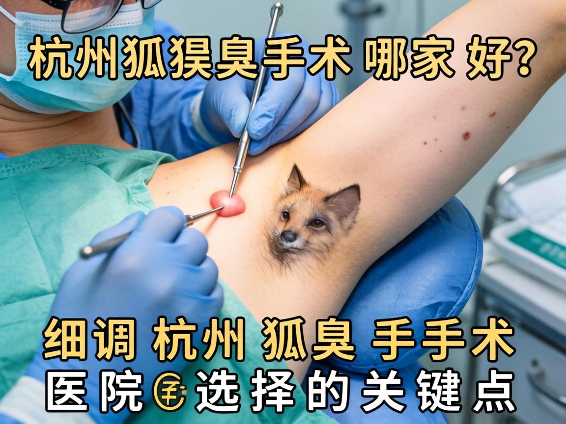 杭州狐臭手术哪家好？细说杭州狐臭手术医院选择的关键点
