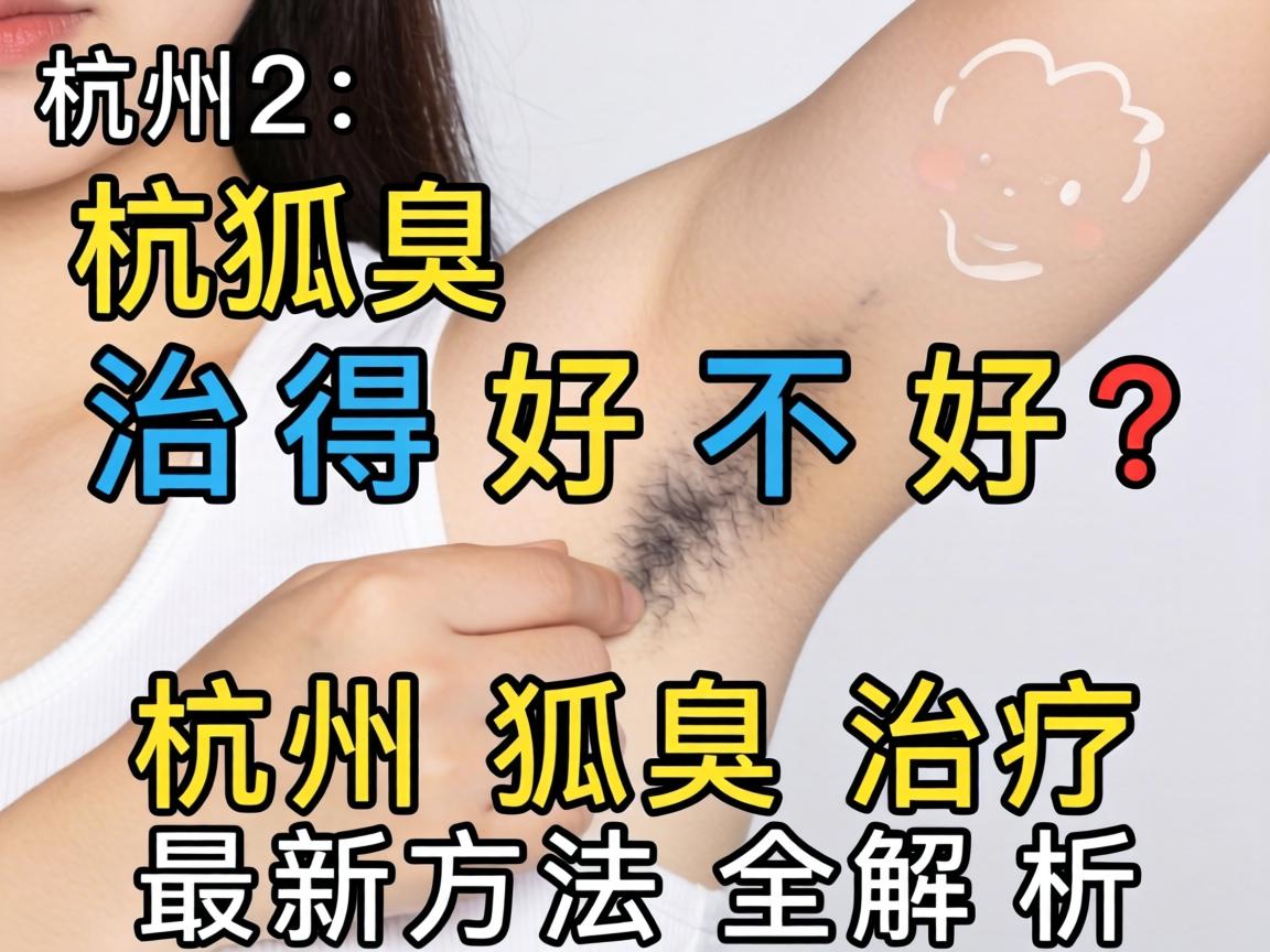 杭州狐臭治得好不好？杭州狐臭治疗最新方法全解析