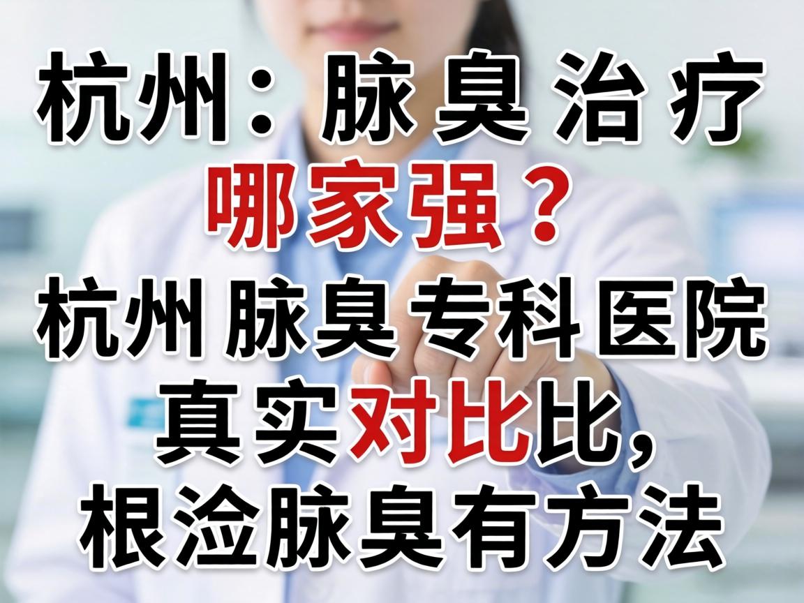 杭州腋臭治疗哪家强？杭州腋臭专科医院真实对比，根治腋臭有方法