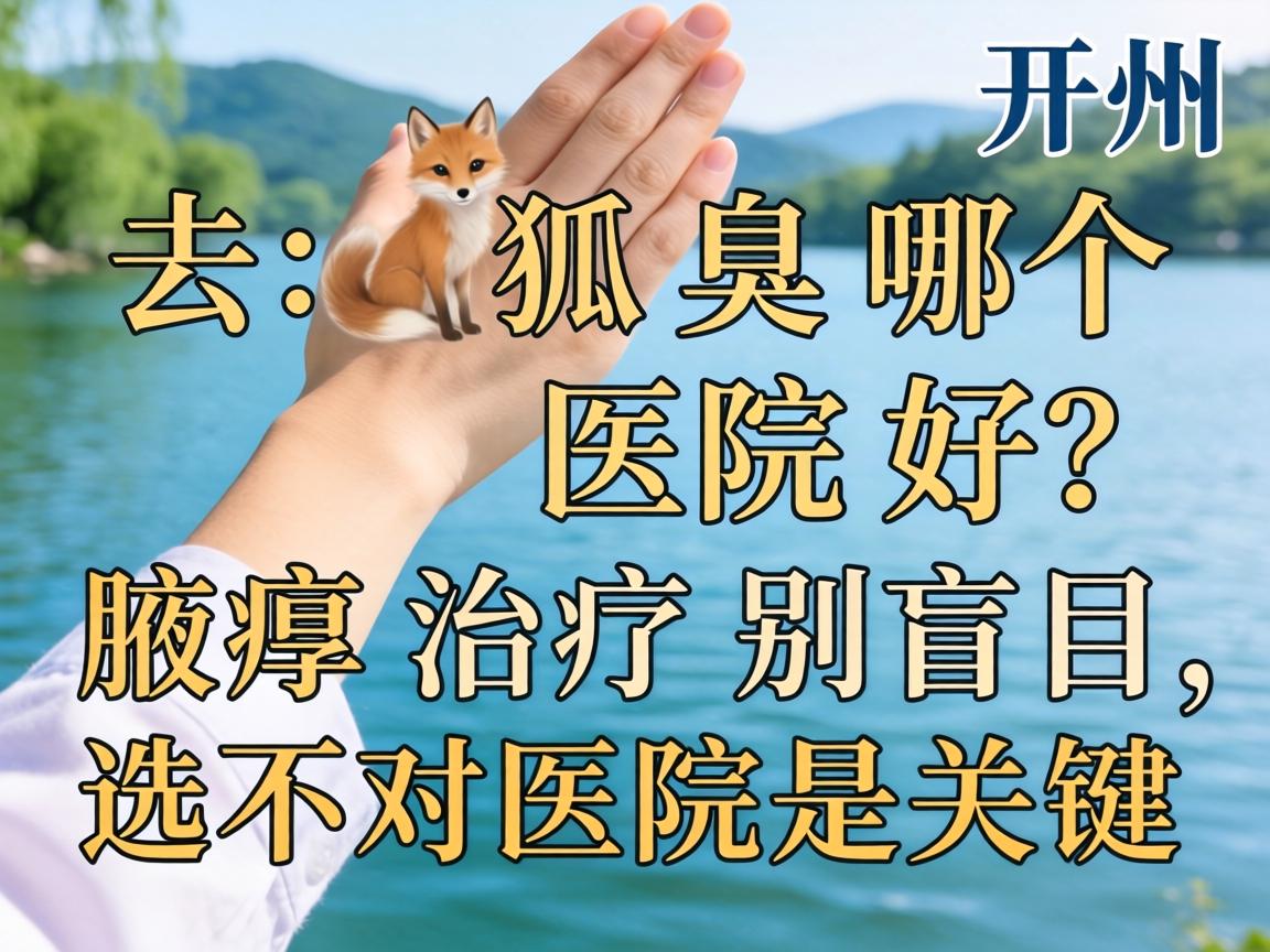 湖州去狐臭哪个医院好？腋臭治疗别盲目，选对医院是关键