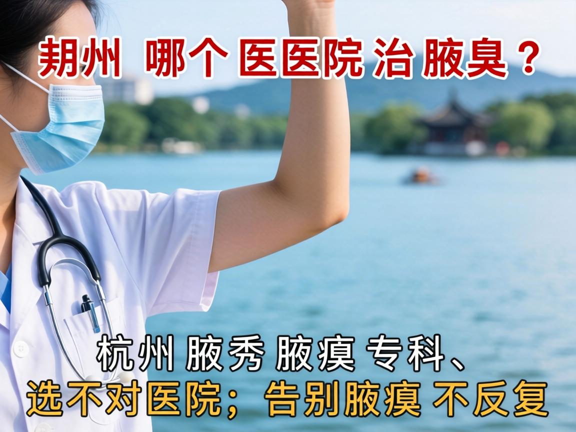 湖州哪个医院治腋臭？杭州腋秀腋臭专科，选对医院，告别腋臭不反复