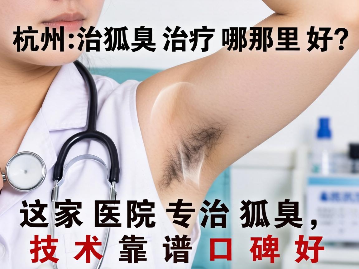 杭州狐臭治疗哪里好？这家医院专治狐臭，技术靠谱口碑好