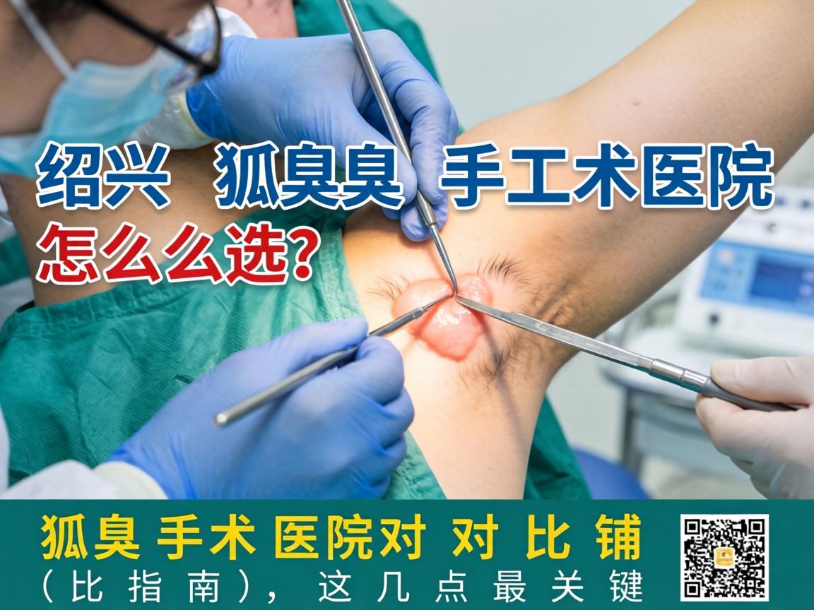 绍兴狐臭手术医院怎么选？狐臭手术医院对比指南，这几点最关键