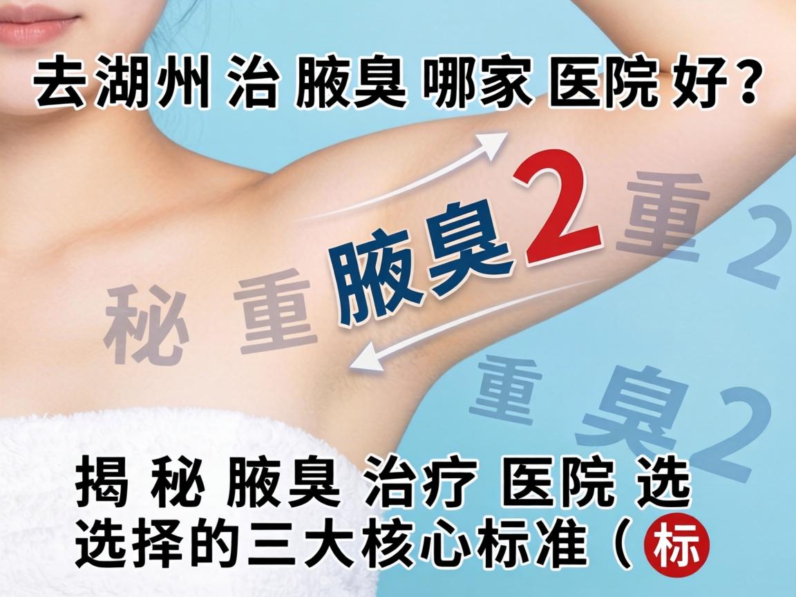 去湖州治腋臭哪家医院好？揭秘腋臭治疗医院选择的三大核心标准（标题中腋臭重复2次）