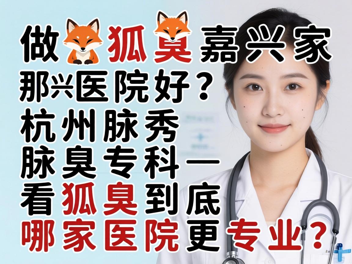 做狐臭嘉兴那家医院好？杭州腋秀腋臭专科，看狐臭到底哪家医院更专业？