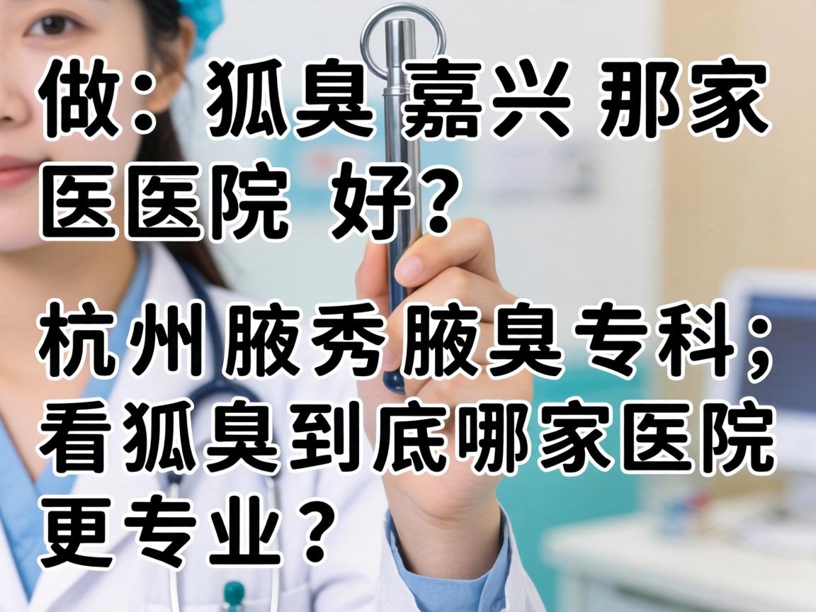 做狐臭嘉兴那家医院好？杭州腋秀腋臭专科，看狐臭到底哪家医院更专业？