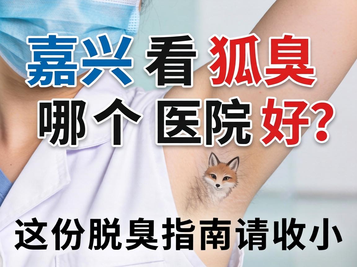 嘉兴看狐臭哪个医院好？这份脱臭指南请收好