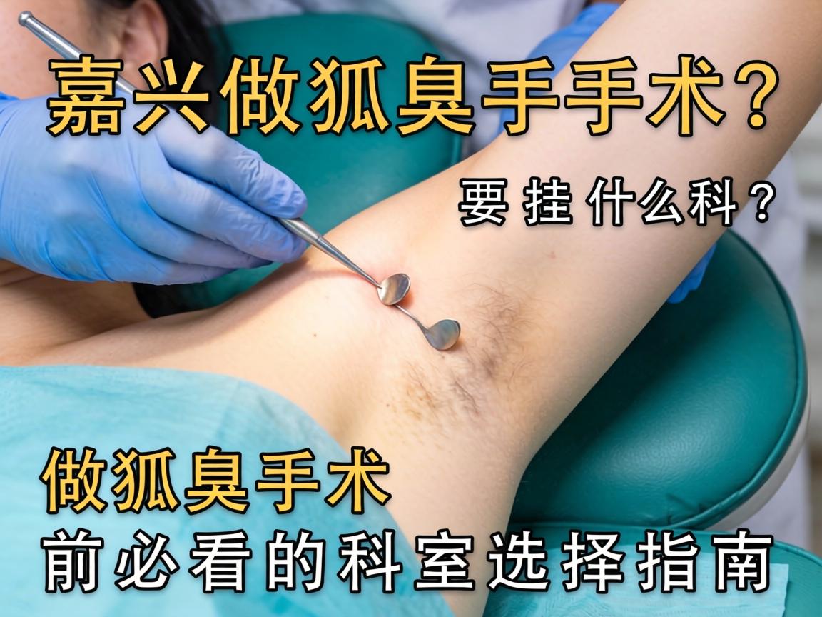 嘉兴做狐臭手术要挂什么科?做狐臭手术前必看的科室选择指南 嘉兴做狐臭手术要挂什么科?做狐臭手术前必看的科室选择指南