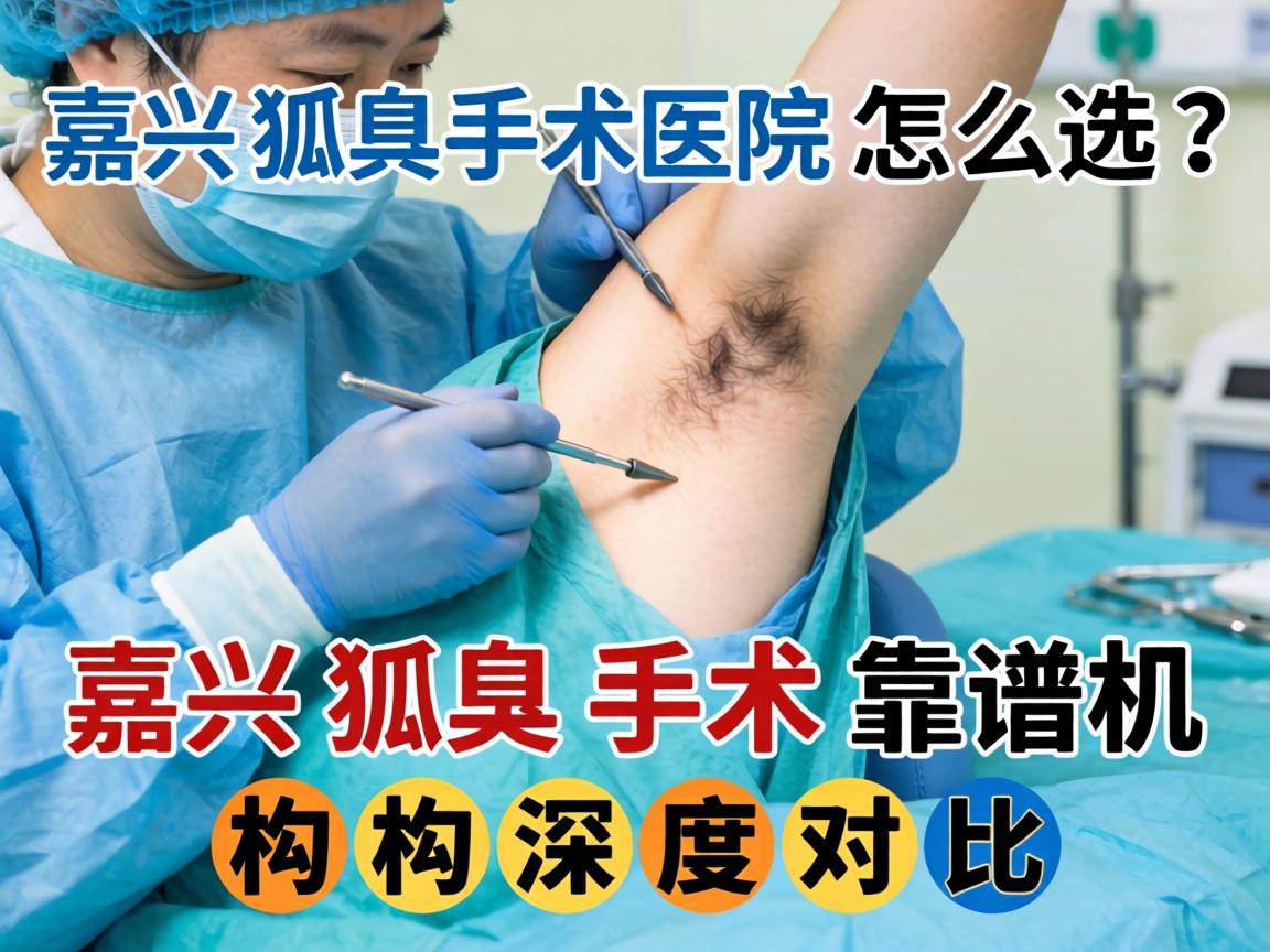嘉兴狐臭手术医院怎么选？嘉兴狐臭手术靠谱机构深度对比