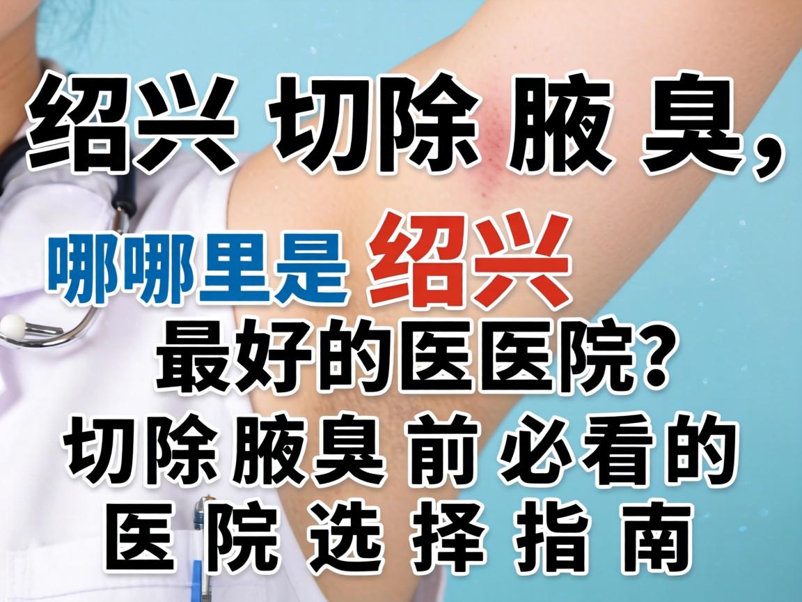 绍兴切除腋臭，哪里是绍兴最好的医院？切除腋臭前必看的医院选择指南