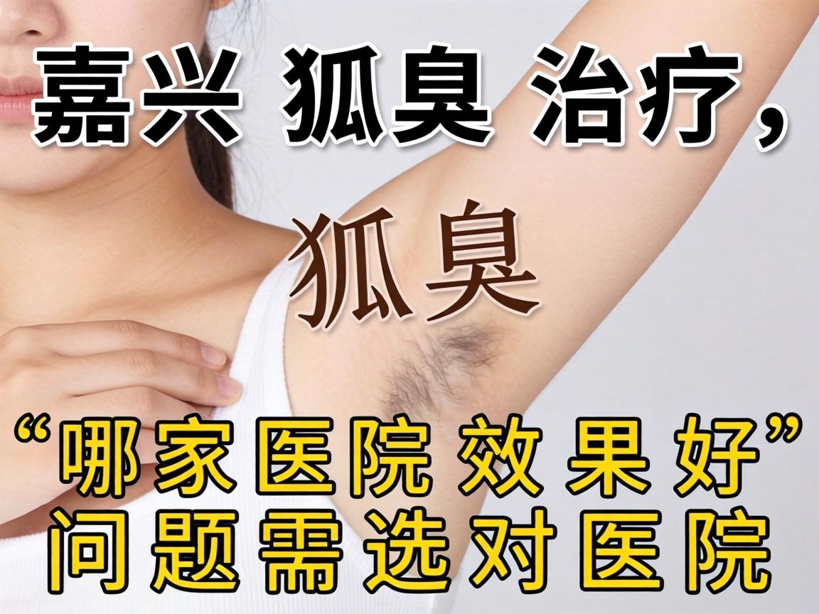 嘉兴狐臭治疗，哪家医院效果好？狐臭问题需选对医院