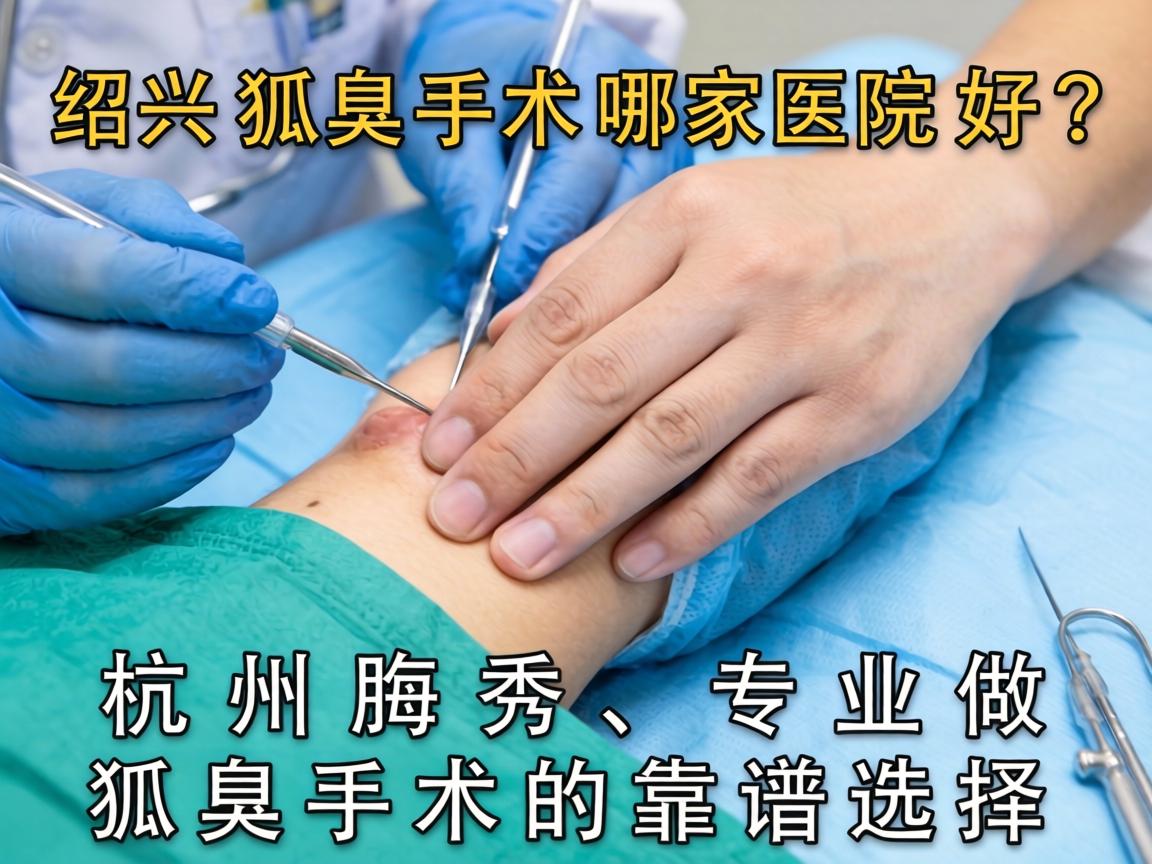 绍兴狐臭手术哪家医院好？杭州腋秀，专业做狐臭手术的靠谱选择