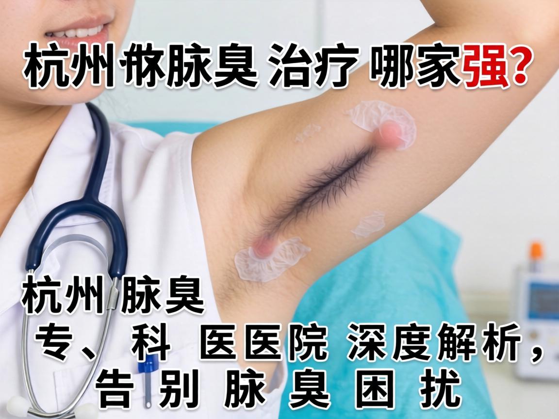 杭州腋臭治疗哪家强？杭州腋臭专科医院深度解析，告别腋臭困扰
