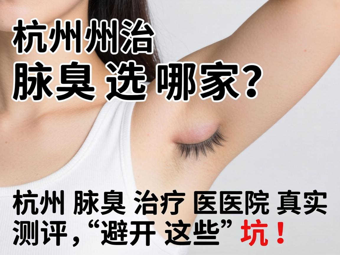 杭州治腋臭选哪家？杭州腋臭治疗医院真实测评，避开这些坑！