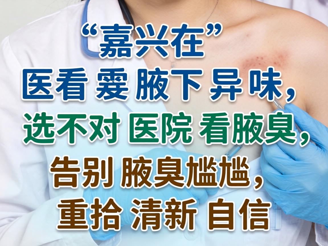 嘉兴看腋下异味，选对医院看腋臭，告别腋臭尴尬，重拾清新自信