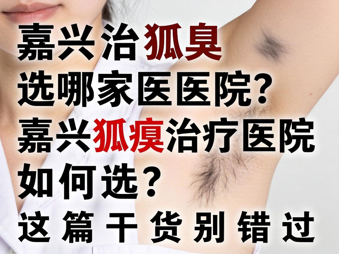 嘉兴治狐臭选哪家医院？嘉兴狐臭治疗医院如何选？这篇干货别错过