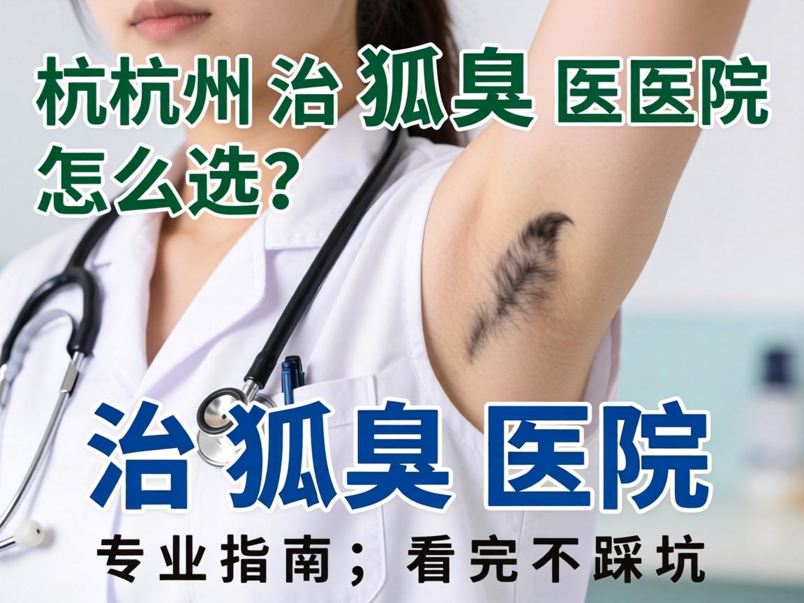 杭州治狐臭医院怎么选？治狐臭医院专业指南，看完不踩坑