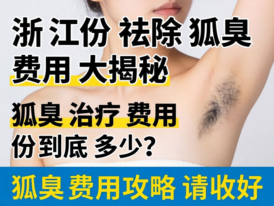浙江祛除狐臭费用大揭秘，狐臭治疗费用到底多少？这份狐臭费用攻略请收好