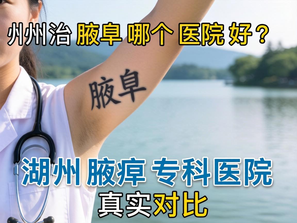 湖州治腋臭哪个医院好？湖州腋臭专科医院真实对比
