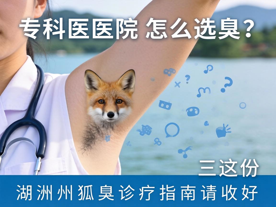 湖州狐臭专科医院怎么选？这份湖州狐臭诊疗指南请收好
