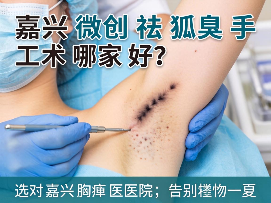 嘉兴微创祛狐臭手术哪家好？选对嘉兴腋臭医院，告别尴尬一夏