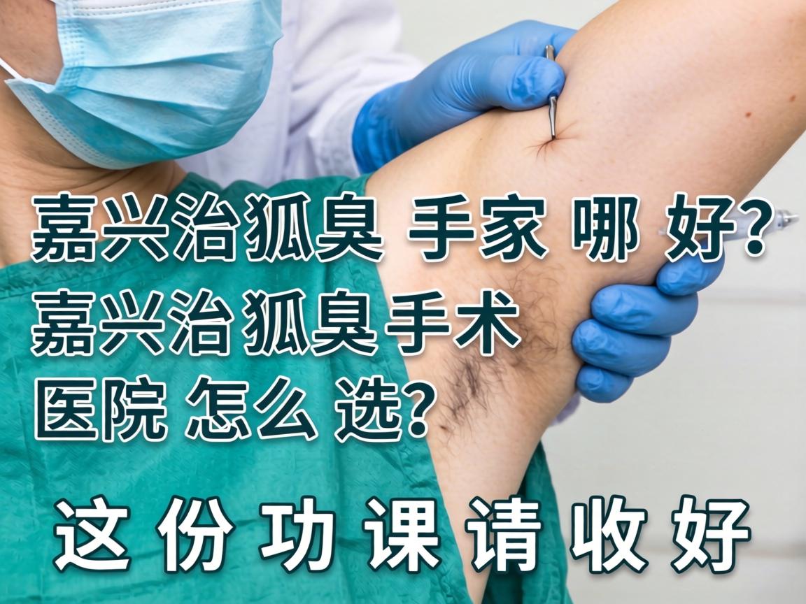 嘉兴治狐臭手术哪家好？嘉兴治狐臭手术医院怎么选？这份功课请收好